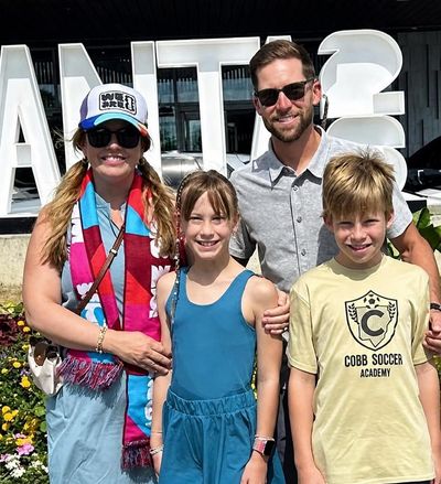 Sam Dietrich with his family